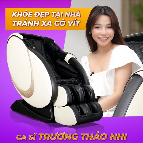 Hành Trình Giao Ghế Massage ELIP Vinci Đến Ca Sĩ Triệu View Trương Thảo Nhi