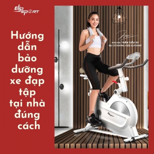 Hướng dẫn cách bảo dưỡng xe đạp tập tại nhà đúng cách
