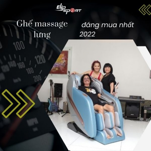 Ghế mát xa lưng: Giải pháp cải thiện cột sống và xương khớp