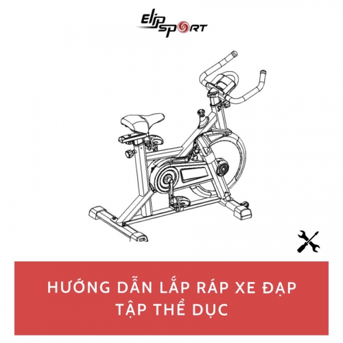 Cách lắp xe đạp tập thể dục tại nhà đúng chuẩn