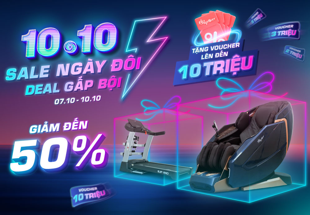 [10/10] SALE NGÀY ĐÔI - DEAL GẤP BỘI - TẶNG VOUCHER TIỀN MẶT ĐẾN 10.000.000Đ
