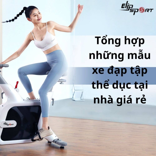 Top 8 xe đạp tập thể dục tại nhà giá rẻ, chất lượng đáng mua nhất