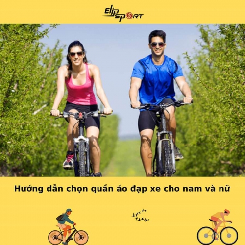 Hướng dẫn cách chọn quần áo đạp xe phù hợp, thoải mái