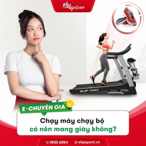 Có Nên Mang Giày Khi Sử Dụng Máy Chạy Bộ Không?