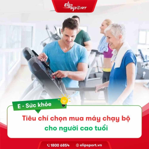 Các tiêu chí chọn mua máy chạy bộ cho người già bạn nên biết