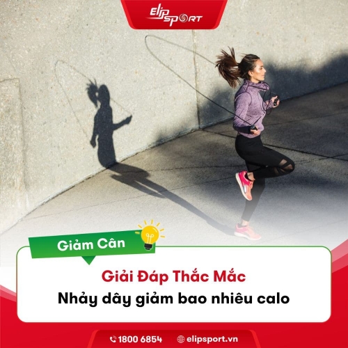 Nhảy dây 1000 cái giảm bao nhiêu calo? Cách giảm cân nhanh