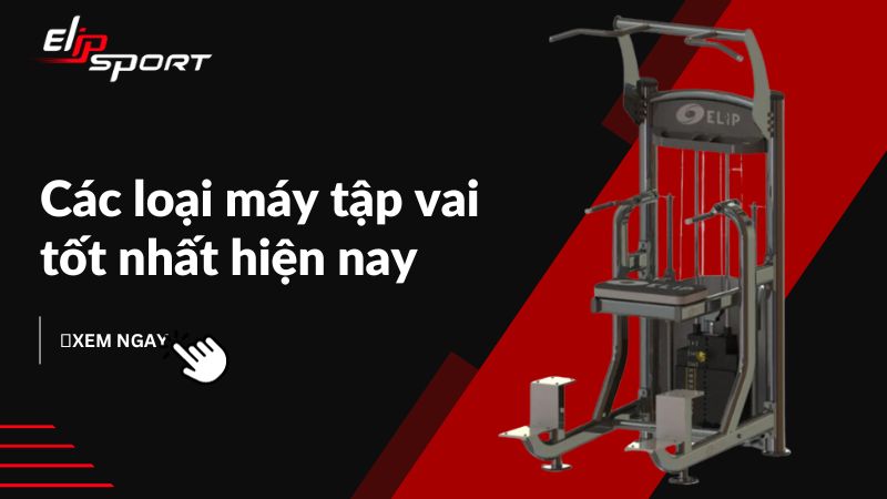 Tổng hợp các loại máy tập vai tốt nhất hiện nay