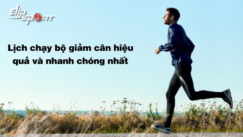 Lịch chạy bộ giảm cân nhanh chóng trong vòng 1 tuần