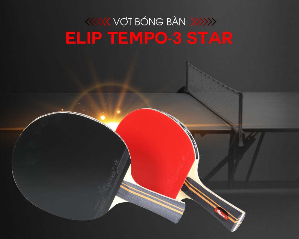 Vợt Bóng Bàn Elip Tempo-3 Star - Jun8863 tải ứng dụng.vn