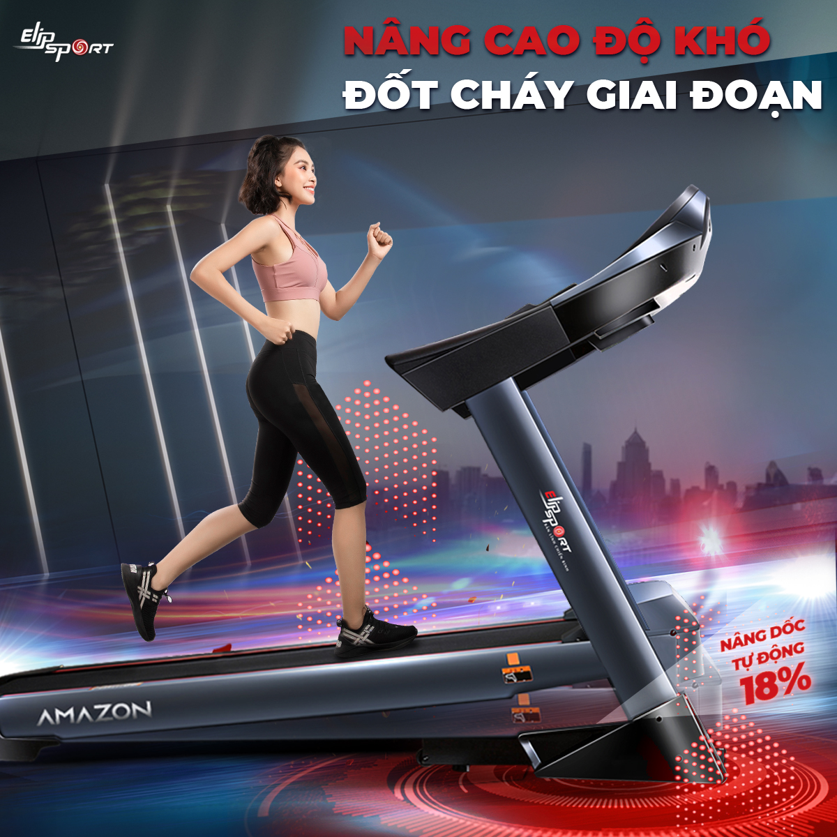 chạy bộ tăng cơ chân