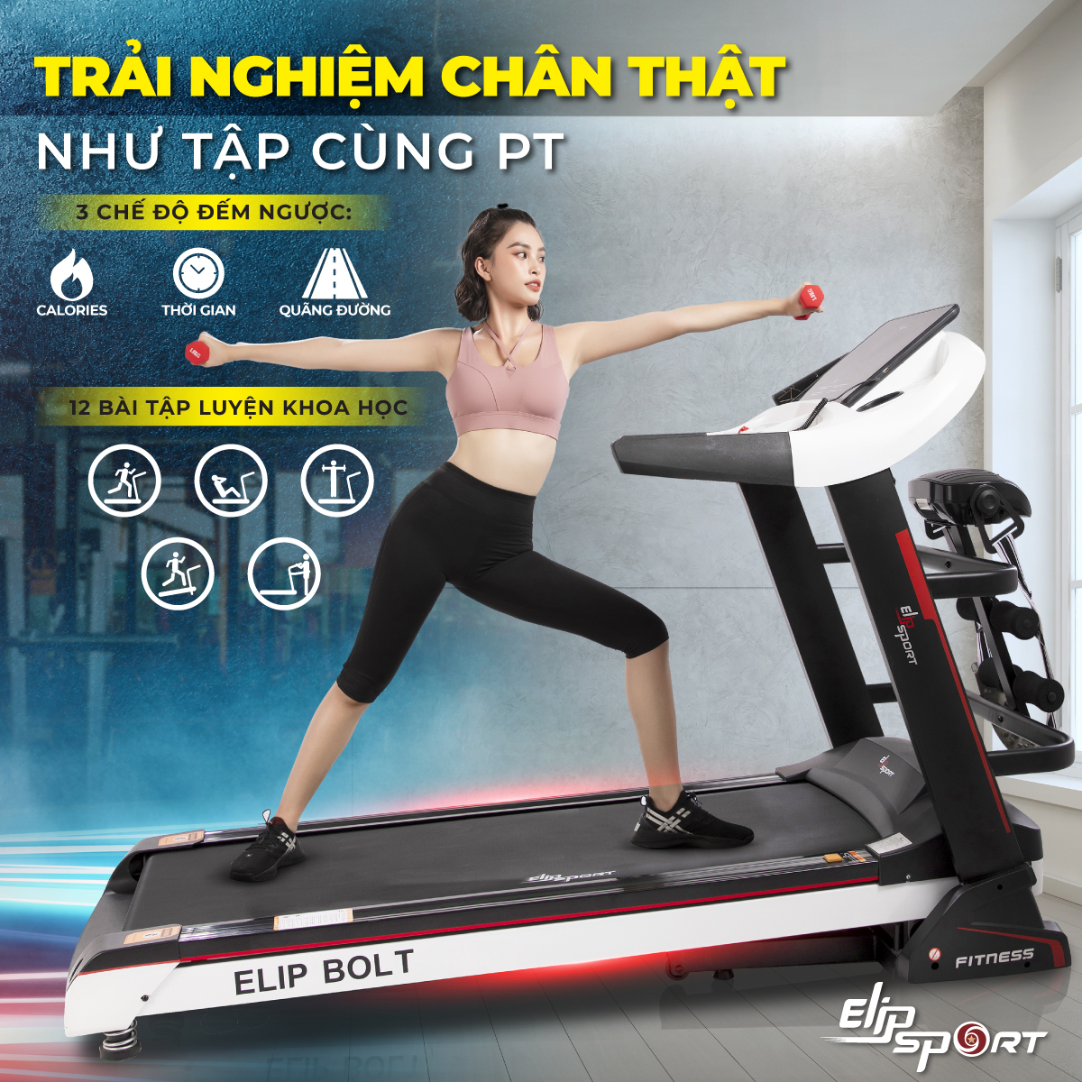 Máy Chạy Bộ ELIP Của Nước Nào, Bạn Đã Biết?