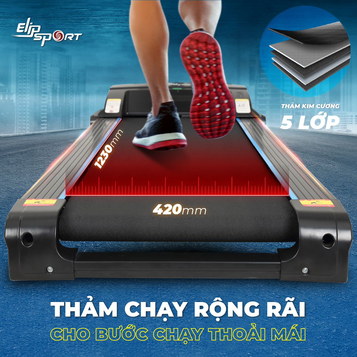 Máy Chạy Bộ ELIP Của Nước Nào, Bạn Đã Biết?