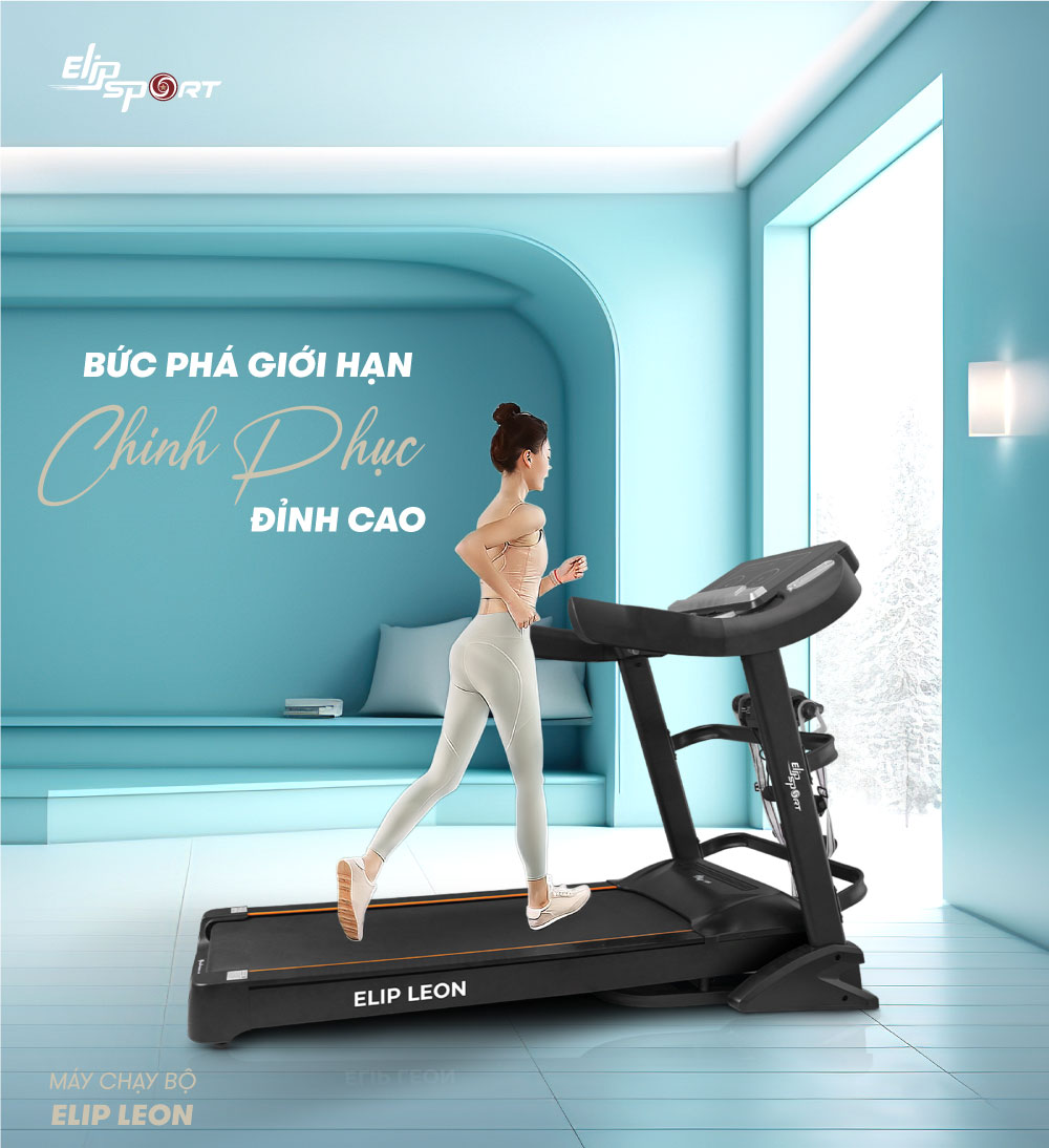 máy chạy bộ quận 7 - elip leon
