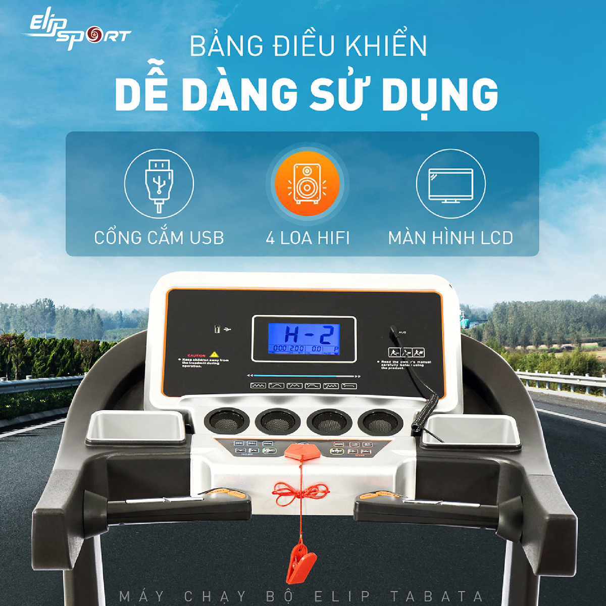 Hướng dẫn sử dụng máy chạy bộ ELIP Tabata cho hiệu quả cao