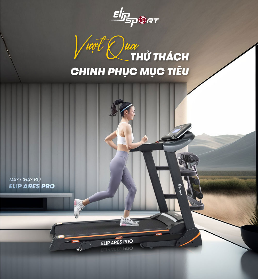 máy chạy bộ hoàng mai - elip vinci