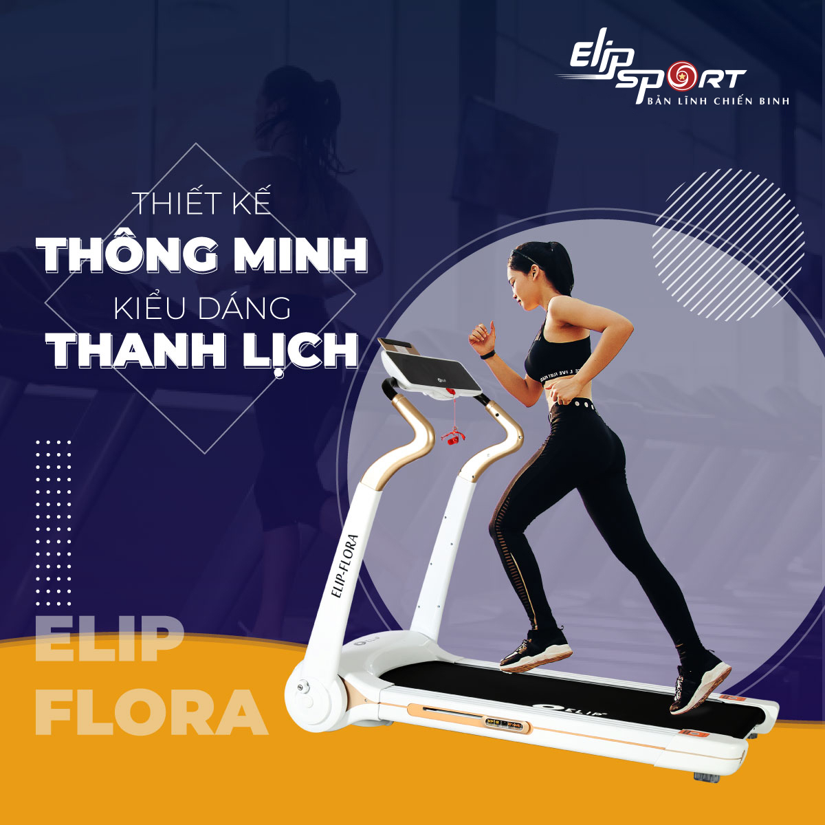 Jun8884 phiên bản mới điện đơn năng ELIP Flora