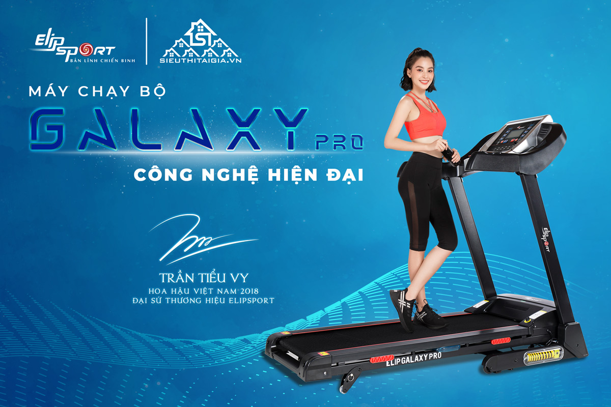 máy chạy bộ ELIP Galaxy Pro