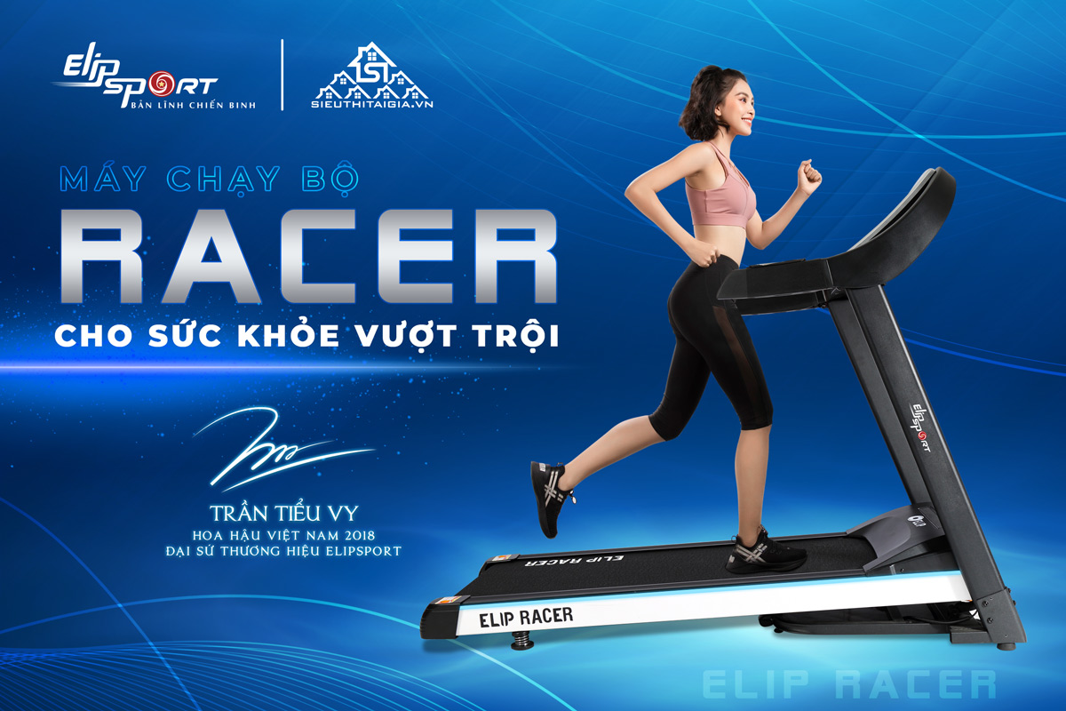 Hướng dẫn sử dụng máy chạy bộ ELIP Racer