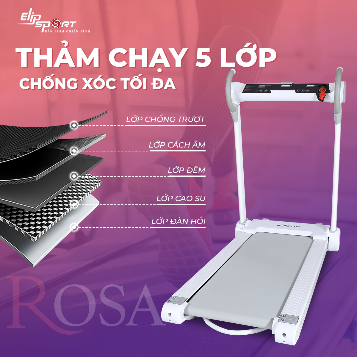 Jun8884 phiên bản mới điện đơn năng ELIP Rosa