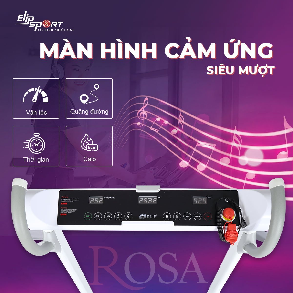 Jun8884 phiên bản mới điện đơn năng ELIP Rosa