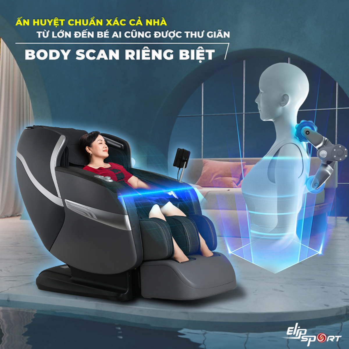 ghế mát xa cho người đau vai gáy