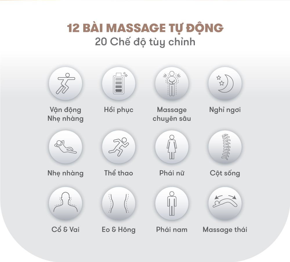 Jun888 com ưu đãi hấp dẫn elip ares new với 12 bài massage tự động
