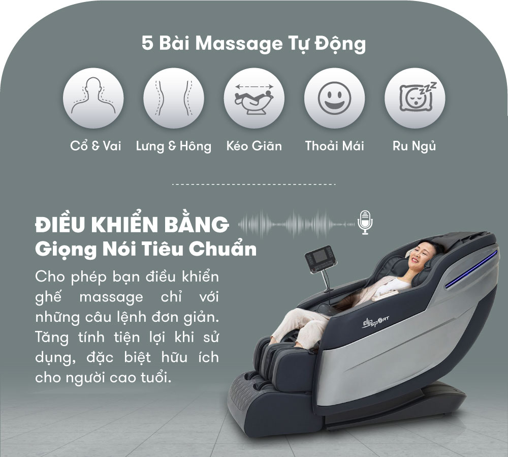 5 bài massage tự động