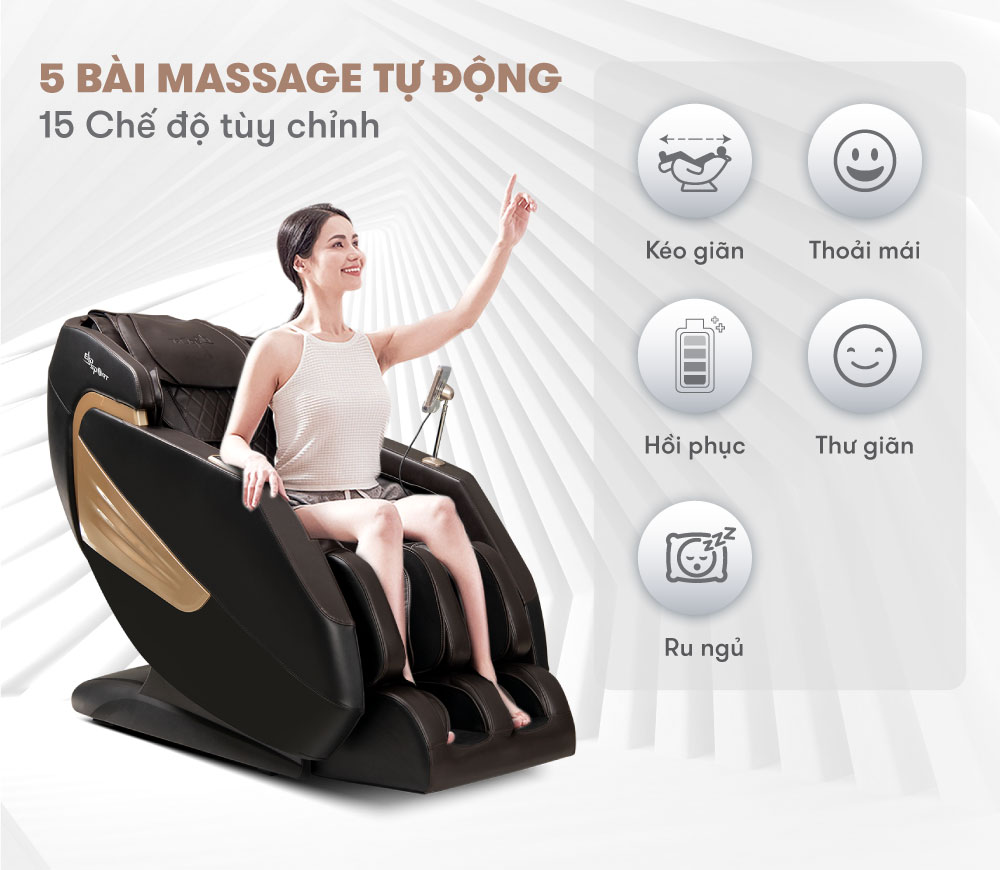 5 bài massage tự động