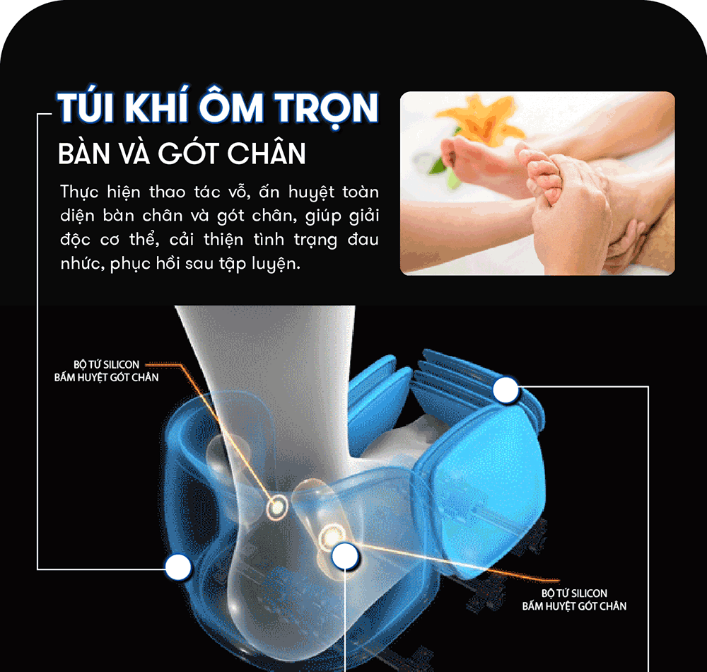 Jun888 com ưu đãi hấp dẫn elip g10 với thiết kế túi khí ôm trọn