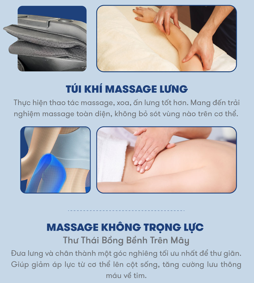Jun888 com ưu đãi hấp dẫn elip g9 có túi khí massage lưng