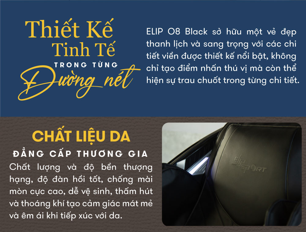 Jun888 com ưu đãi hấp dẫn elip o8 black mang thiết kế tinh tế