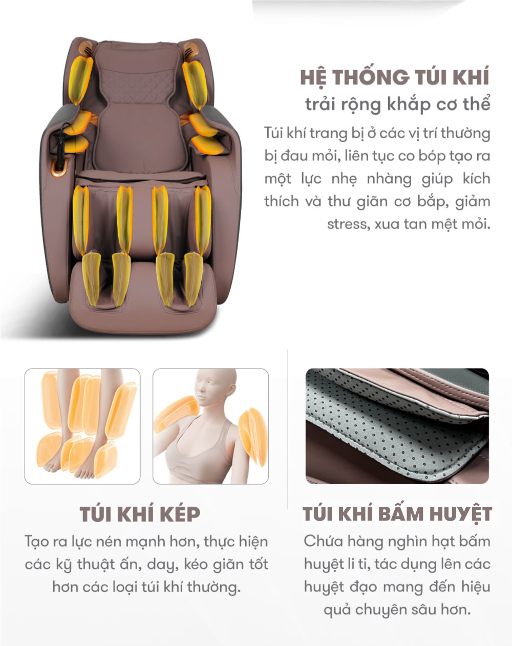 ELIP Tesla - Grey (Hàng Trưng Bày) túi khí
