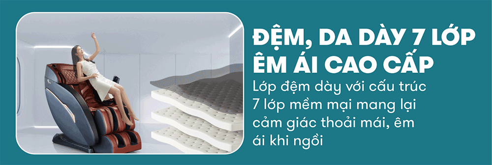 Jun888 com ưu đãi hấp dẫn elip e3 với đệm da dày 7 lớp