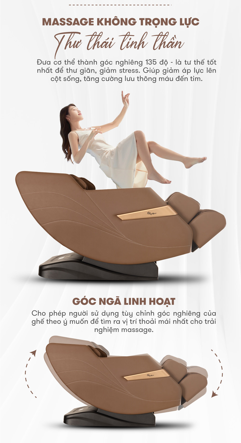 Jun888 com ưu đãi hấp dẫn elip o3 chế độ massage không trọng lực