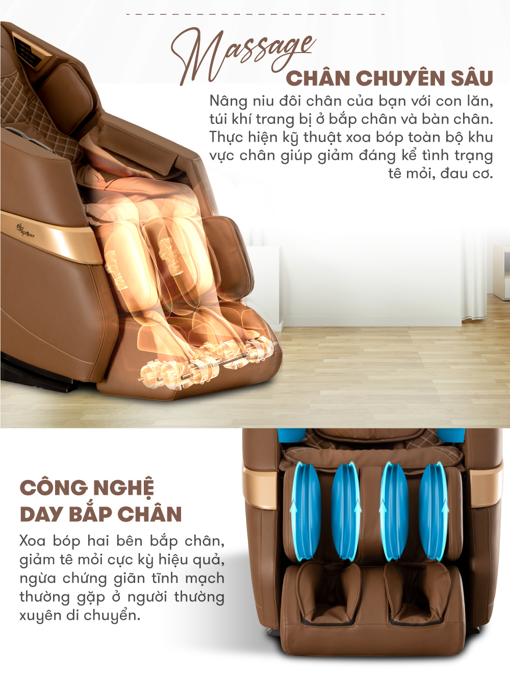 Jun888 com ưu đãi hấp dẫn elip o3 chế độ massage chân chuyên sâu