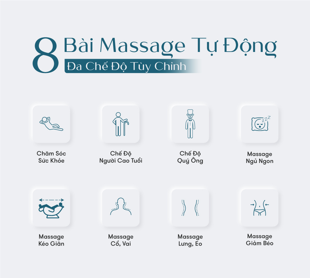 Jun888 com ưu đãi hấp dẫn elip o3 black gray với 8 bài massage tự động