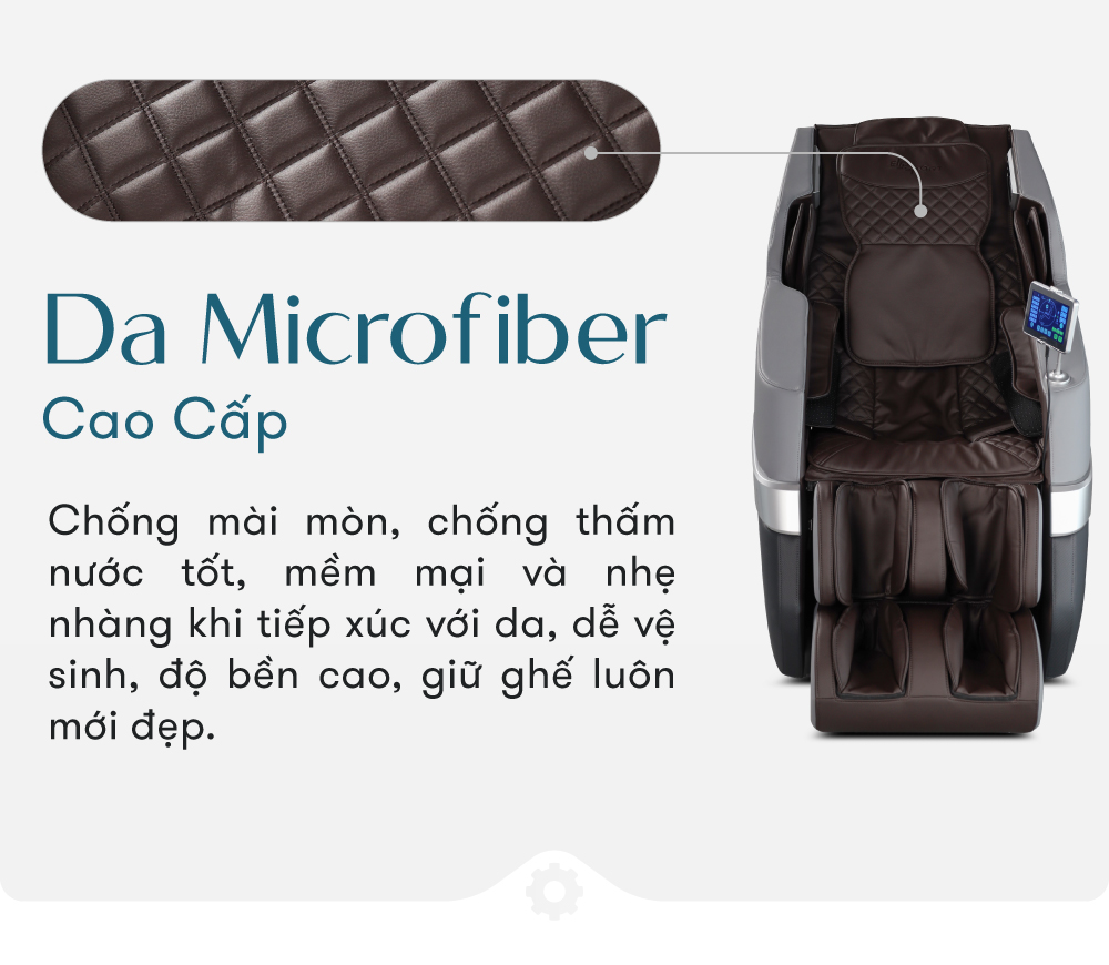 Jun888 com ưu đãi hấp dẫn elip o3 black gray sở hữu da microfiber cao cấp