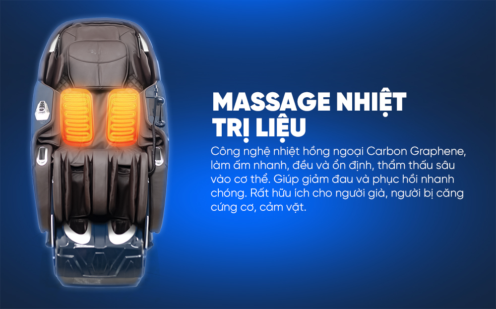 Jun888 com ưu đãi hấp dẫn elip o6 chế độ massage nhiệt trị liệu