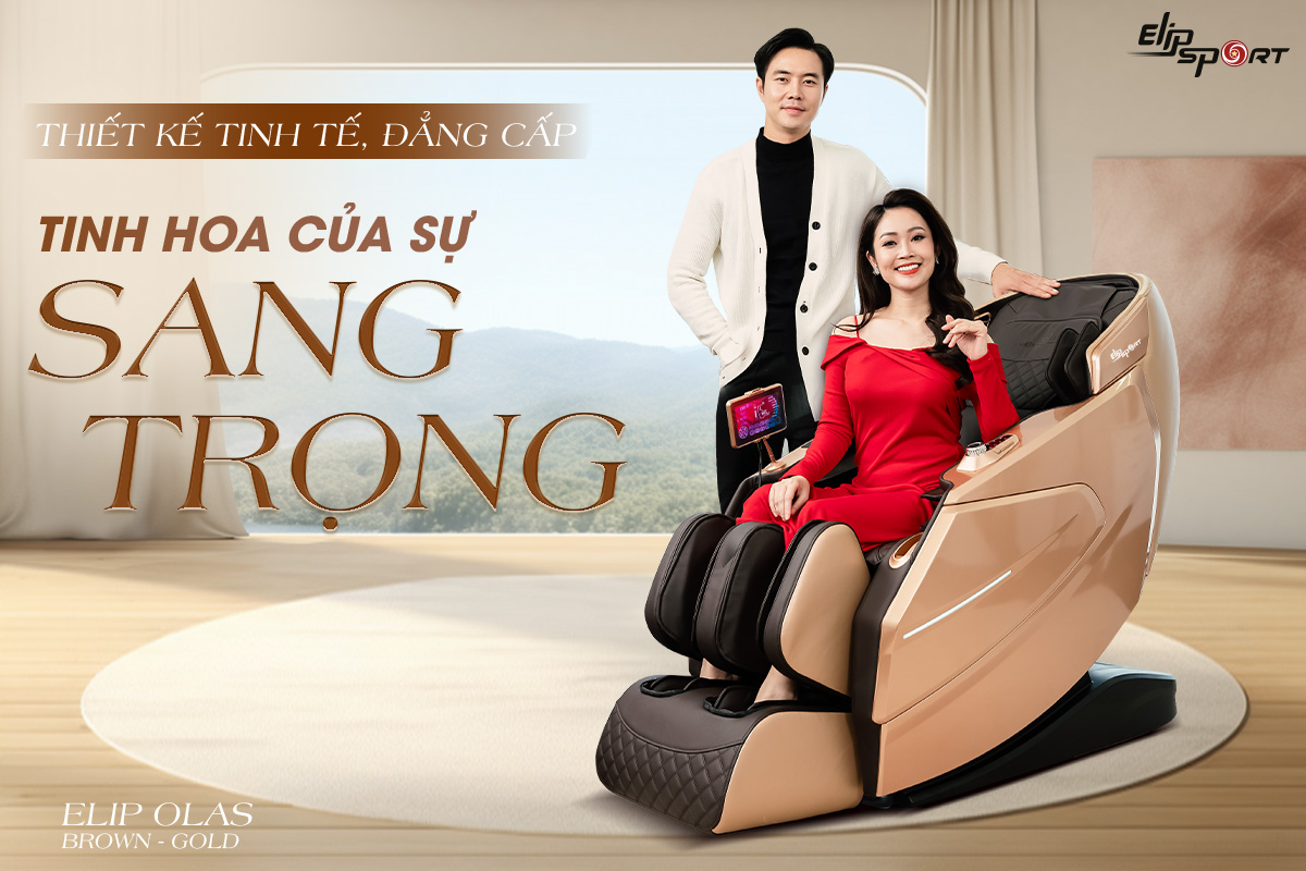 Jun8892 cá cược trực tuyến ELIP Olas (Brown - Gold)