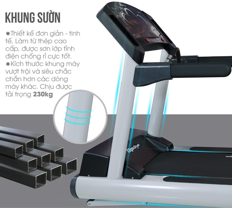 Jun8884 phiên bản mới điện phòng Gym ELIP Dragon 9000