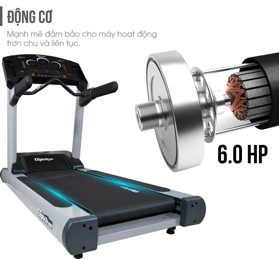 Jun8884 phiên bản mới điện phòng Gym ELIP Dragon 9000