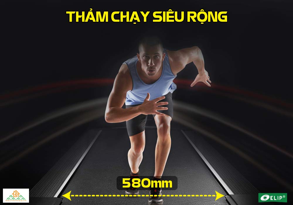 thảm chạy Jun8884 phiên bản mới Phòng Gym Elip OBAMA rộng