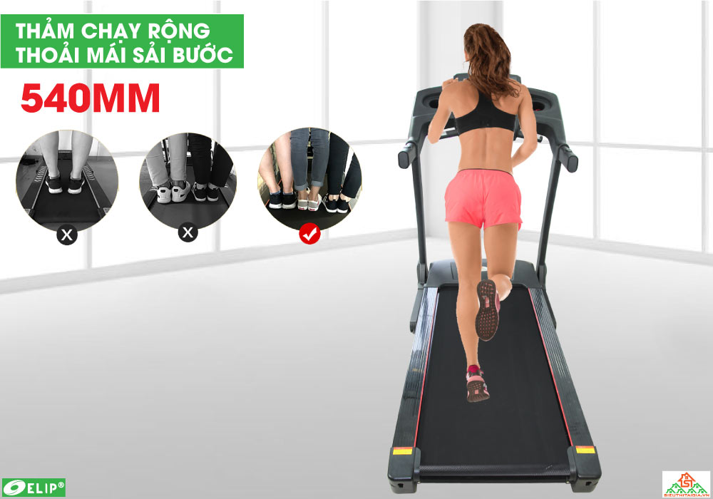 thảm chạy Jun8884 phiên bản mới điện Elip 2017 AC