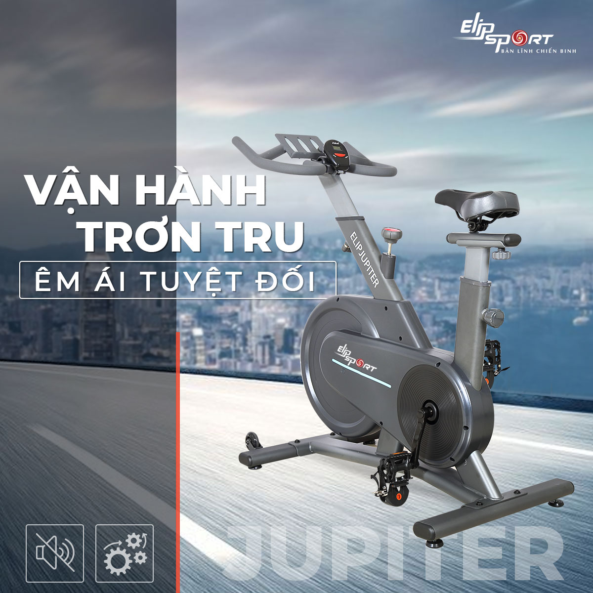 xe đạp tập gym elip jupiter