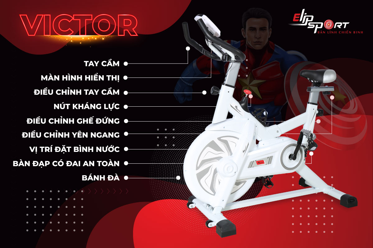 bảo dưỡng xe đạp tập