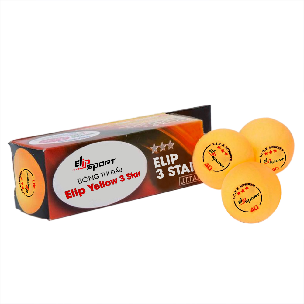 Ảnh sản phẩm Bóng thi đấu Elip Yellow 3 Star 