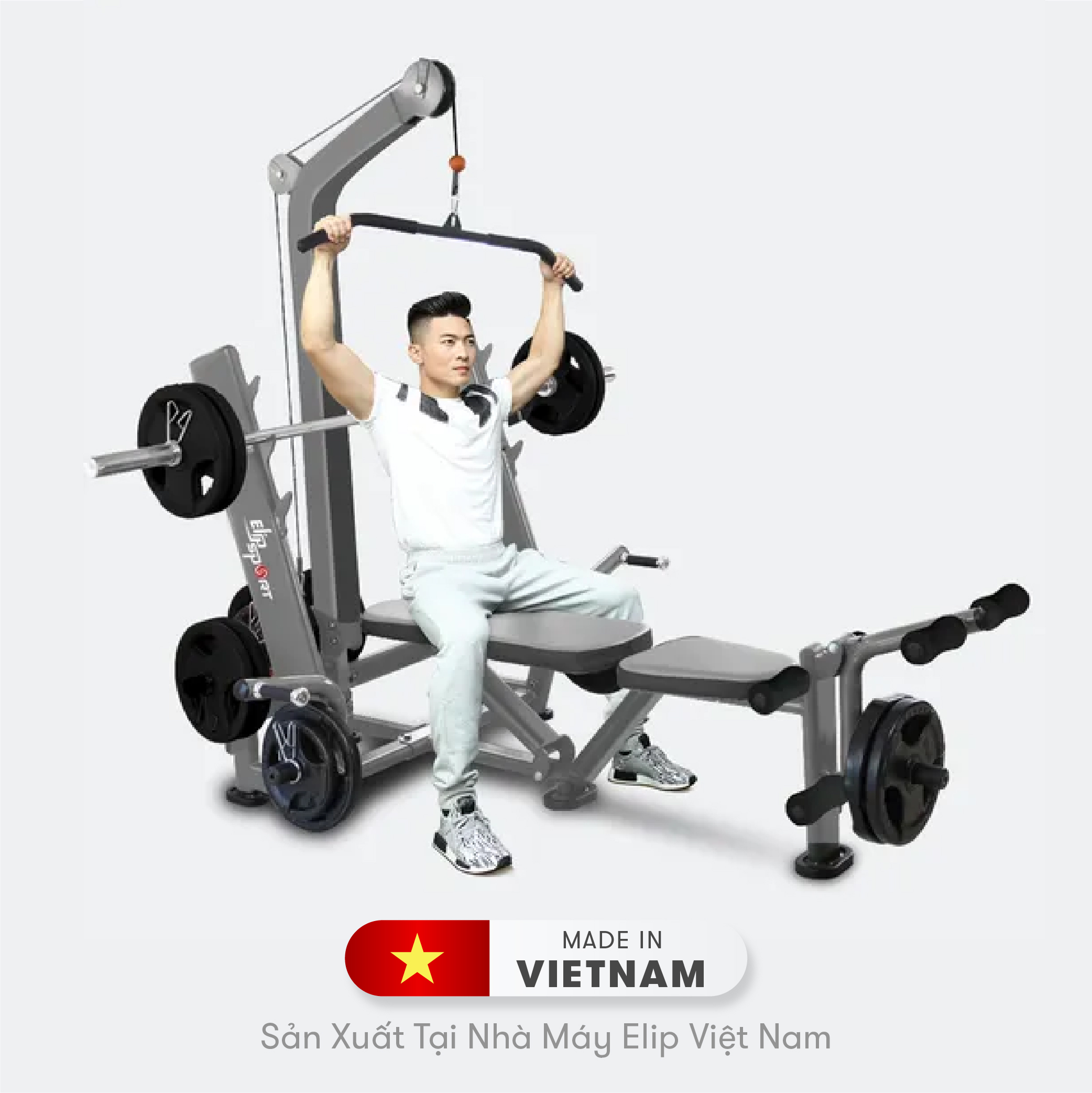 Ảnh sản phẩm Jun8888 xổ số uy tín đa năng Elip Power Max 9in1 - Gray