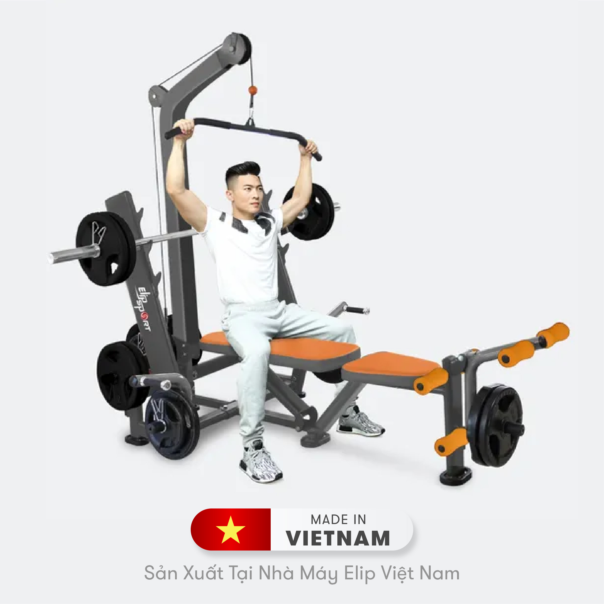 Ảnh sản phẩm Jun8888 xổ số uy tín đa năng Elip Power Max 9in1 - Orange