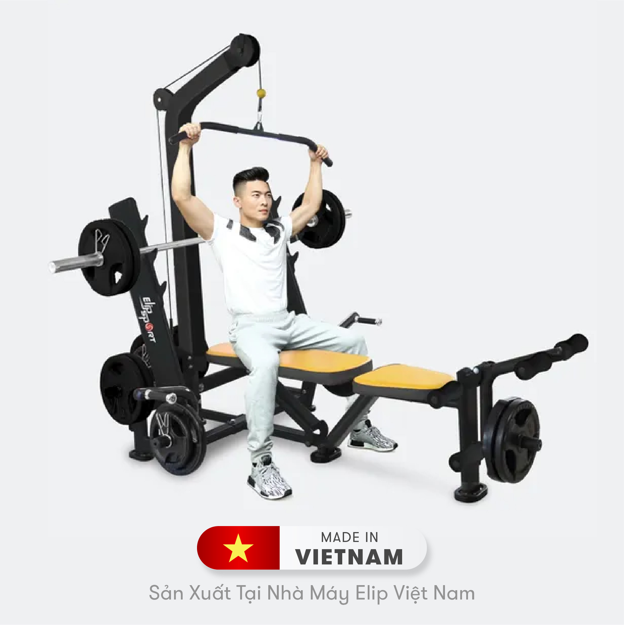 Ảnh sản phẩm Jun8888 xổ số uy tín đa năng Elip Power Max 9in1 - Yellow