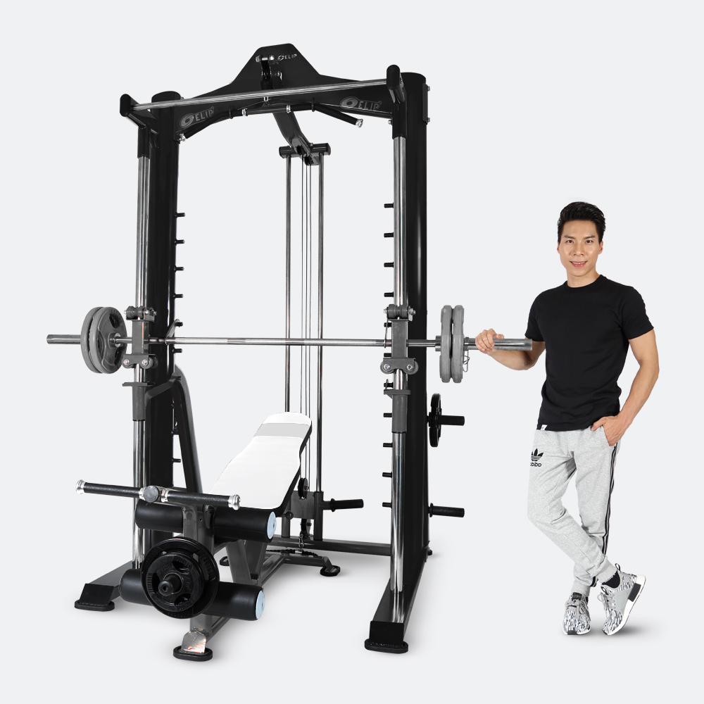 Ảnh sản phẩm Máy tập tạ đa năng Elip iRon 10 - White